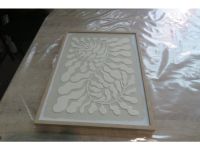 Картина Флорал Фигуры Бежевый 45x60