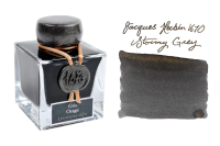 Чернила в банке Herbin Prestige 1670, 50 мл, Gris Orage Темно-серый с золотыми блестками