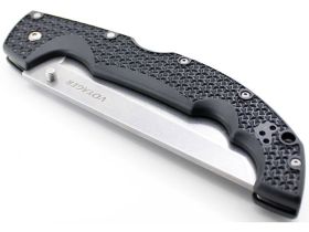 Нож складной Cold Steel Voyager XL Tanto, сталь Aus-10A, рукоять Griv-Ex, черный