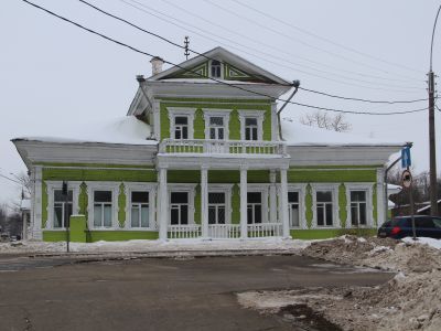 Дом Засецких с изразцовыми печами