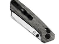 Складной нож Kizer Madrac, сталь Nitro-V, рукоять микарта, серый