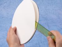 Склейка для акварели Малевичъ "Monet" Fin, круглая диаметр 20 см 10 л 300 г, 100% хлопок