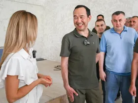 Глава Якутии проверил восстановительные работы в Докучаевске ДНР