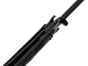 Складной нож Перемен Зубры BW, сталь 8Cr14MoV, рукоять FRN, черный