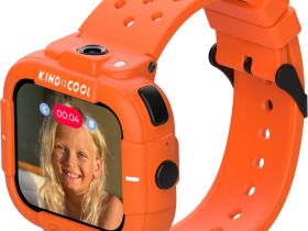 Умные часы Elari KidPhone «Маша и Медведь» Оранжевые