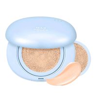 Стойкий кушон с матовым финишем + рефил Milk Touch All Day Skin Fit Slim Matte Cushion SPF50+ PA++++ 19N Vanilla Ivory