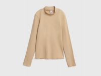 Лонгслив для девочек, Бежевый