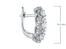 Серьги из белого золота э4712сг02210919_white