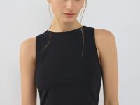 Укороченный топ, Черный