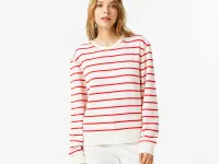 Женская толстовка Lacoste с круглым воротом