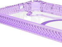 Чехол Itskins Hybrid Clear для Galaxy S25+ прозрачный/сиреневый