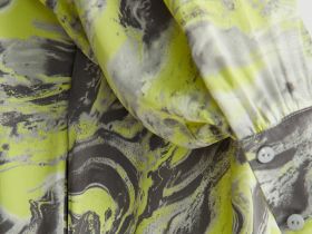 Платье свободного силуэта с принтом