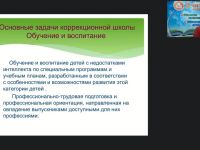 Вебинар "Организация коррекционно-развивающего пространства для обучения и социализации обучающихся с умственной отсталостью (интеллектуальными нарушениями)"