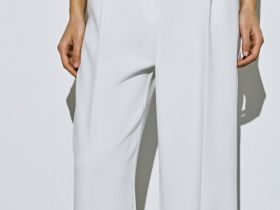 Прямые брюки, Белый