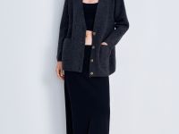 Удлиненный кардиган свободного кроя