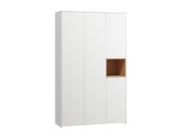 Распашной шкаф Висмар 3-153x240 Белый