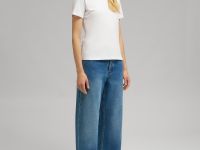 Приталенная футболка из джерси