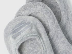 Подследники в рубчик, 3 пары, Серый