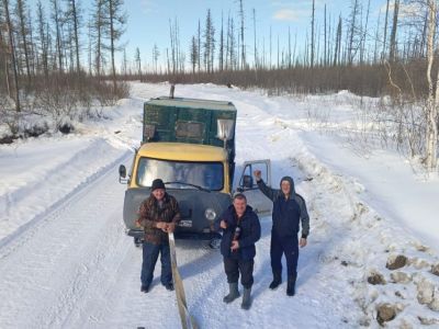 В Кобяйском районе Якутии нашли пропавших рыбаков