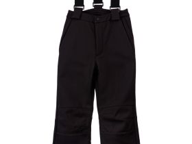 Брюки текстильные с полиуретановым покрытием для девочек