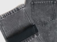 Утеплённые джинсы для мальчиков, Серый