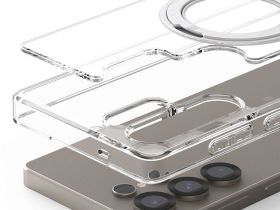 Чехол Araree Duple M Stand для Galaxy S25 Ultra прозрачный