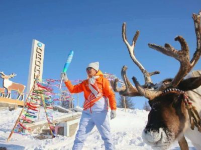 Огонь VIII игр «Дети Азии» прибыл в Анабарский район Якутии