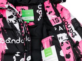 Куртка текстильная с полиуретановым покрытием для девочек