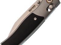 Складной нож SRM Medal 259L-AK, сталь 14C28N, рукоять эбен