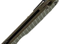 Складной нож Daggerr Leprechaun olive BW DL, сталь 8Cr14MoV, рукоять FRN