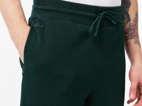 Мужские спортивные брюки Lacoste приталенного кроя