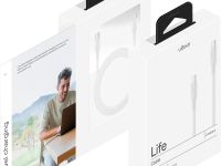 Кабель uBear Life USB-C / USB-C 2 м Белый