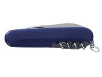 Нож перочинный Stinger 90 мм, 10 функций, синий, в блистере