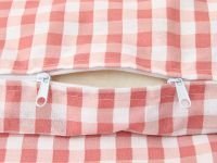 Постельное белье полукомплект Vichy, кораллово-розовое