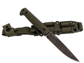 Туристический нож НОКС Кмет-У, сталь AUS-8, рукоять эластомер