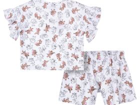 Пижама трикотажная для девочек