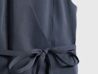 Жилет из поливискозы, Серый