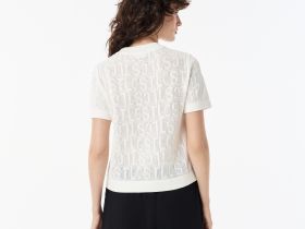 Женский свитер Lacoste из смеси вискозы