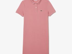 Женское хлопковое платье - поло Lacoste