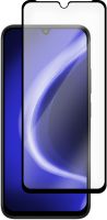 Защитное стекло Krutoff Premium для Xiaomi REDMI 15C с чёрной рамкой