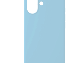 Чехол-накладка Silicone Case Series для Apple iPhone 16 (голубой)
