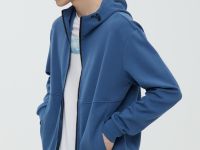 Худи на молнии свободного силуэта