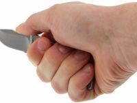 Нож с фиксированным клинком Extrema Ratio N.K. 1 StoneWashed, сталь Bhler N690, цельнометаллический