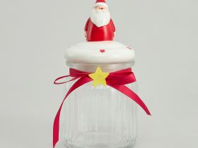 Емкость для хранения Рождественский джем/Christmas jam, дед мороз
