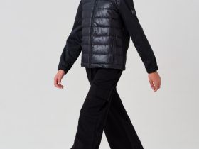 Куртка текстильная с полиуретановым покрытием для девочек