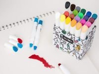 Набор мелков HIMI Silky Crayon 24 цвета