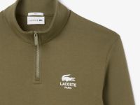 Свитшот Lacoste унисекс с застежкой-молнией с высоким воротом