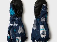 Варежки текстильные для мальчиков