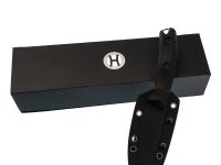 Походный нож Honor Loki, сталь D2, рукоять G10, черный