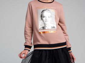 Платье трикотажное для девочек